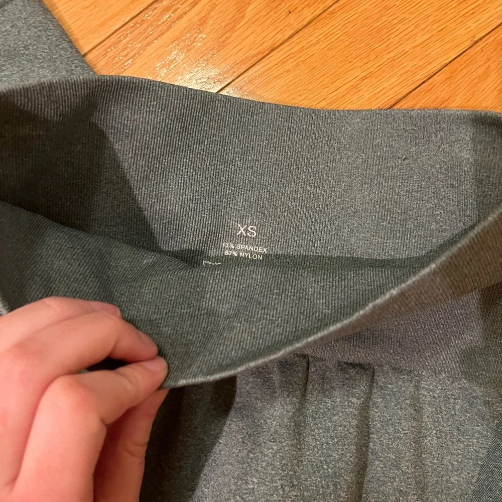 NVGTN blue leggings. XS. Full length - Picture 3 of 4